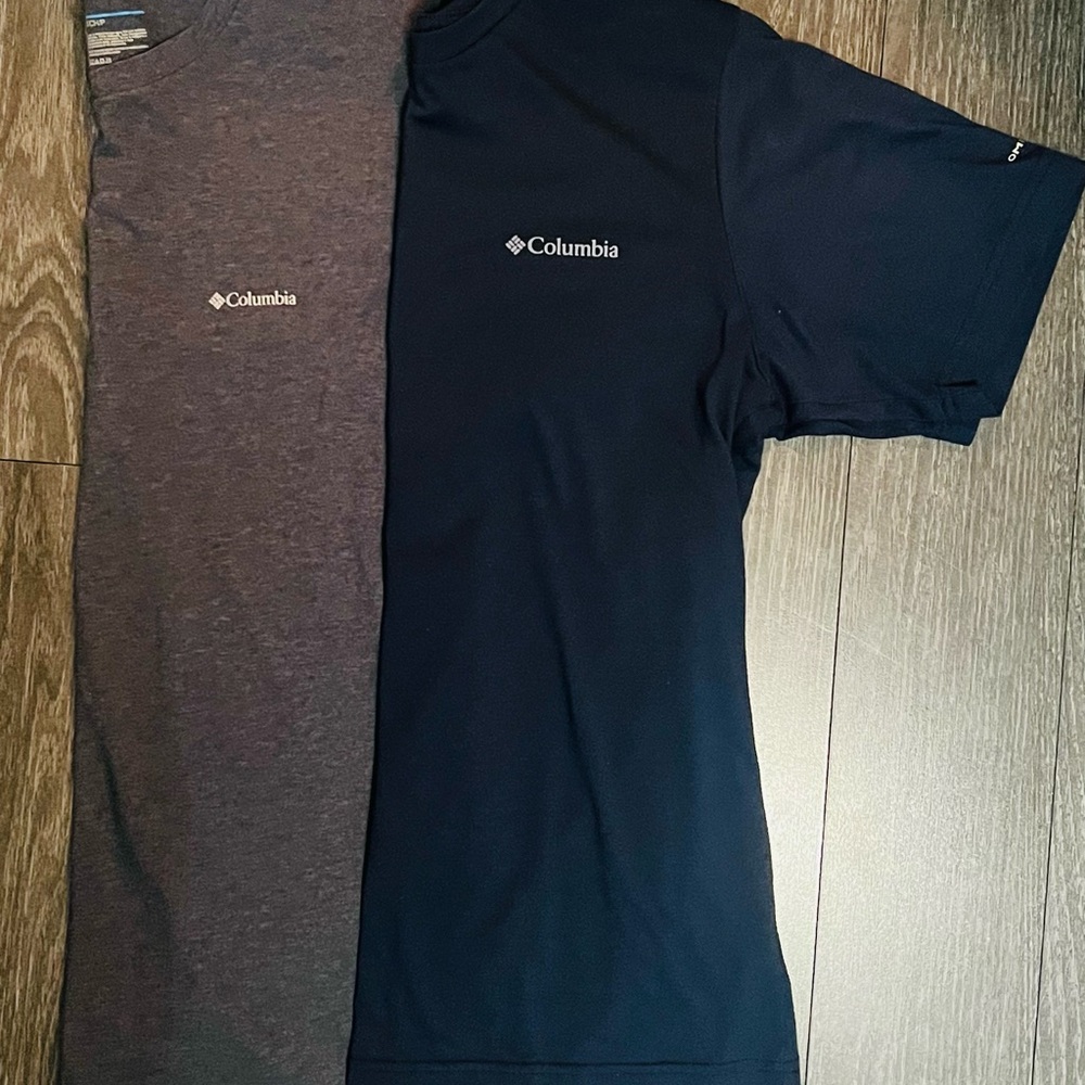 Columbia Blue and Gray T-Shirt Set of 2